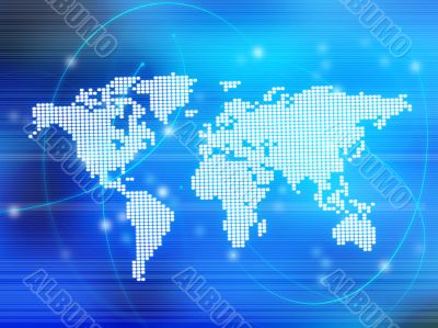 world map