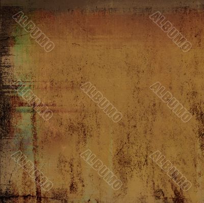 Detailed textured grunge background/frame