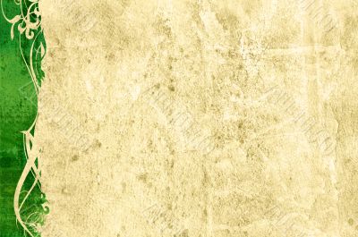 Detailed textured grunge background/frame