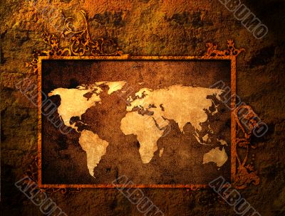 world map