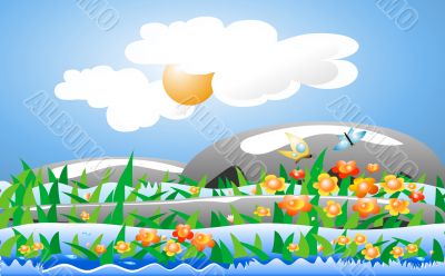 Flowing
