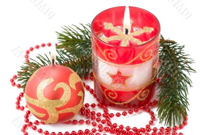 Christmas candle