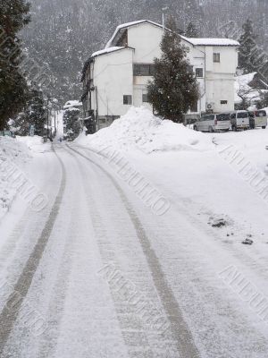 winter road