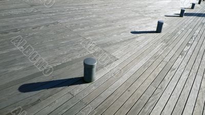 wooden deck diagonal background
