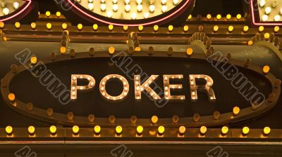 Poker Sign