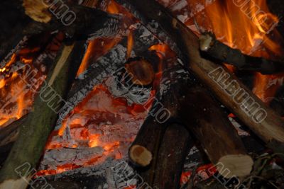 camp fire