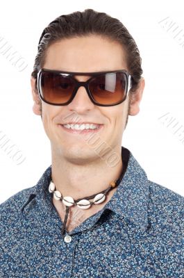 Teen with sunglasses