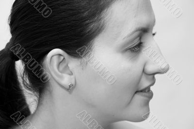 Profile. Portrait.