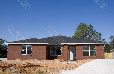 New Brick House and Sand