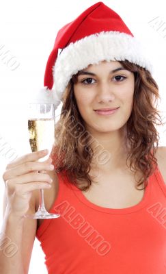 Girl with glass
