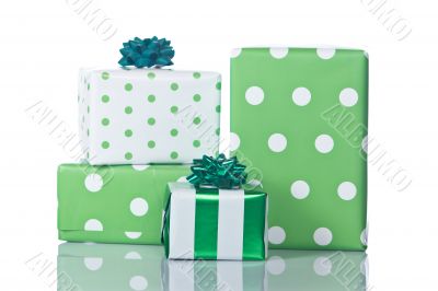 Assortment of gift boxes