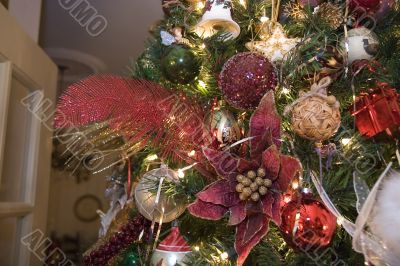 Christmas Tree Feather