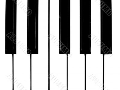 Piano keys
