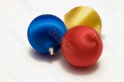 Three Christmas Balls