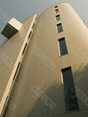 modern building, vertical