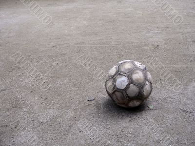 old football ball
