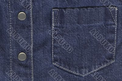 jeans jacket`s details