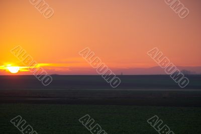 Orange sunset
