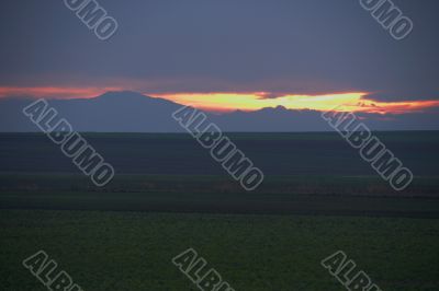 Orange sunset