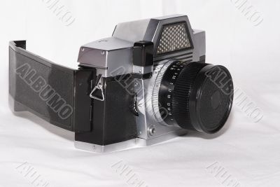 The old film photo camera