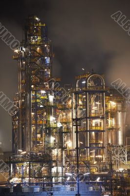 Big oil rig