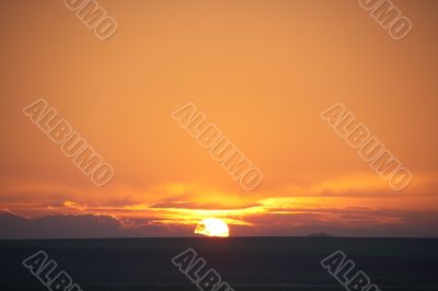 Sun in the middle