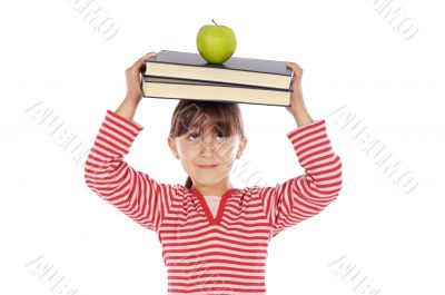 girl studying