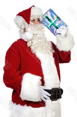 Santa CLaus thinking