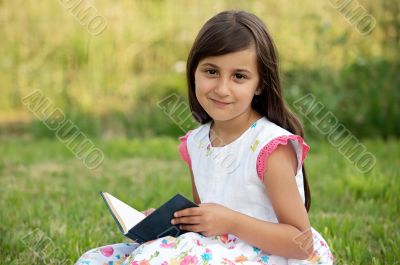 Girl with a book