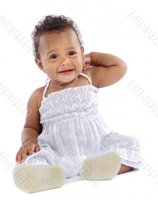 adorable happy baby