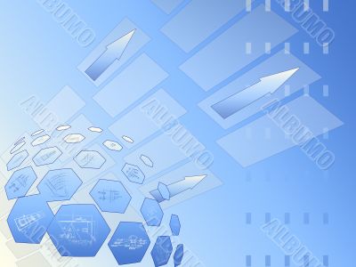 Business abstract background.