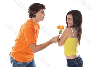 Couple in love