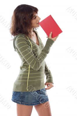 attractive girl student