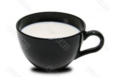 Cup with milk