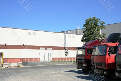 red lorries