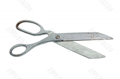 old metal scissors