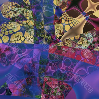 an abstract background