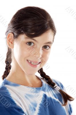 Adorable casual girl