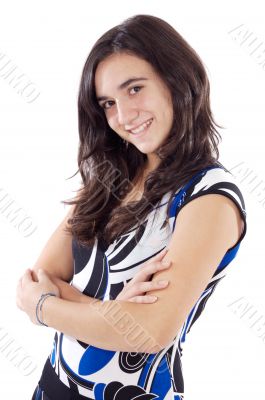 attractive young casual girl
