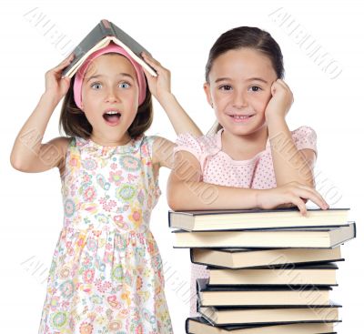 Two friends students