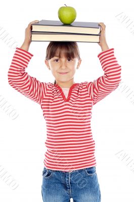girl studying