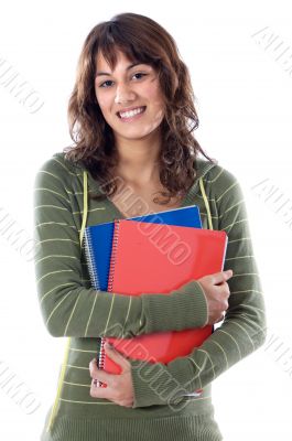 attractive girl student