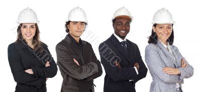Team of engineers