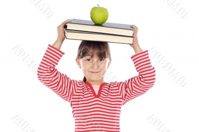 girl studying