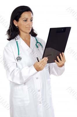 attractive lady doctor