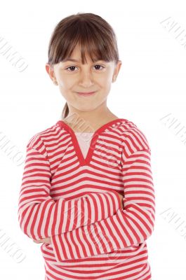 casual beautiful girl