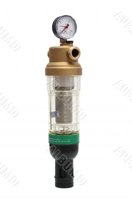 filter with a manometer