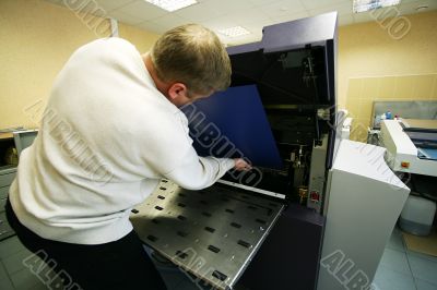 phototypesetting equipment