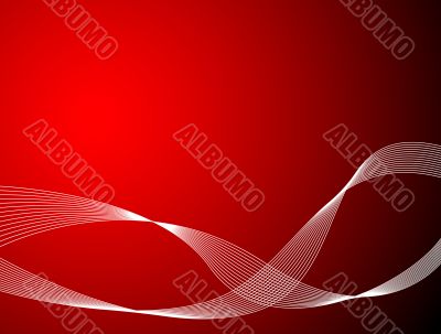 hot red abstract background