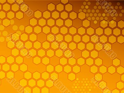 Hexagon background